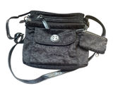 Giani Bernini Y2K Black Monogram Organizer Crossbody Bag + Coin Pouch Photo 0