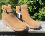 Anne Klein Pamela Booties Natural Sz 5.5 NWT Photo 0