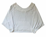Free People‎ We The Free Westend Thermal Top White Women's Size Medium Photo 0