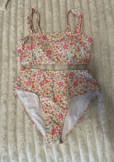 Floral High Waisted Bikini Multiple Photo 0