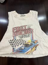 Cropped Muscle Tee Photo 0