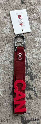 Lululemon Canada Olympics Letter Keychain Brand New Photo 0