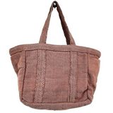 The Bag Tote Handbag Open Lightweight 100% Cotton Barbiecore Pink One Size Photo 0