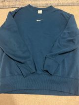 Blue/teal nike crewneck, Size S Photo 0