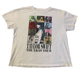 Taylor Swift The Eras Tour T-Shirt XL White 2023 Concert Merch‎ Swiftie Y2k Photo 0