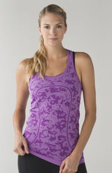 Lululemon Swiftly Tech Racerback Heathered Tender Violet size 8 Photo 0