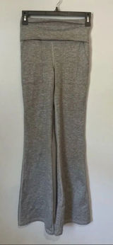 OFFLINE by Aerie The Hugger High Rise Fold Over Flare Small Yoga Pants #1200 Photo 0
