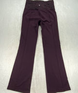 Lululemon‎ Leggings Purple Geometric Print Athletic Yoga Pants Womens Size 6 (S) Photo 0
