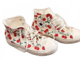 Converse Chuck Taylor All Star High Top Sneakers with Cherry Print Photo 0