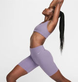 Nike Zenvy High Waisted Biker Shorts XS Purple NWT‎ Dri-FIT Yoga Activewear Photo 0
