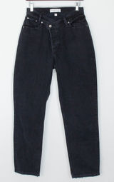 Abercrombie & Fitch Womens Curve Love The Dad Rise Denim Jeans Size 27 V Waist‎ Photo 0