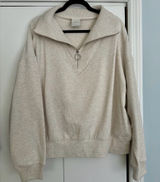 Varley Cream Half-Zip Photo 0