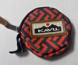 KAVU Coinkydink Pouch Water Resistant Small Round Coin Purse Travel Hiking Photo 0
