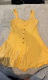Forever 21 Romper Yellow Photo 0