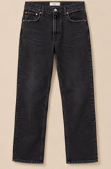 Abercrombie & Fitch Womens Jeans 30/10 Black '90s Straight Ultra High Rise Denim Photo 0