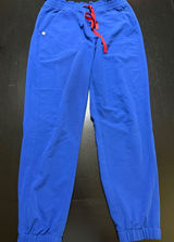 FIGS Technical Collection Women Royal Blue Scrub Jogger Pants L 1000622R Photo 0