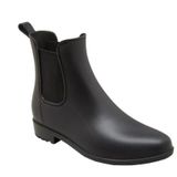 a new day black rain waterproof ankle boots size 7 new Photo 0