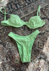 Monday Swimwear Set Green Size M Photo 0