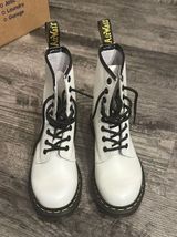 Dr. Martens White 1460 Ankle Boots Photo 0