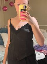Black Lace Top Photo 0
