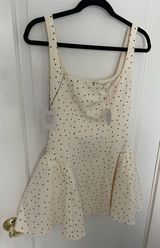 Polka Dot Dress White Photo 0