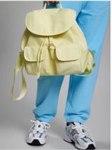 YEAR OF OURS Nylon Yellow Backpack NEW Photo 0