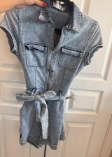 Denim Romper These Three Boutique Photo 0