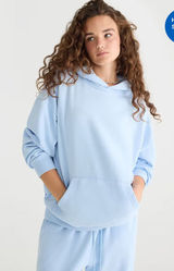 Aeropostale light blue oversized hoodie Photo 0