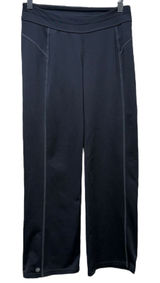 Athleta Women Wide Leg Low Rise Pants Pull On Size XSP Black‎ Yoga Photo 0