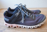 On Cloud Running Shoes Women's Size 9 Grey Pink Fair Cloudflow Low Top Sneakers Photo 0
