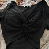 Black crop top Size M Photo 0
