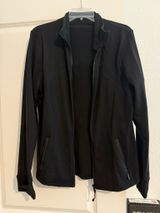 Lululemon Define Black Jacket Full Length Size 16 Photo 0
