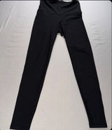 Old Navy Leggings Women Medium Black Extra High-Rise Powersoft GoDry Yoga Active Photo 0
