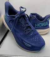 Hoka Women's‎ Clifton 9 Running Athletic Shoe Sneaker Cobalt Blue Comfort 7 Photo 0