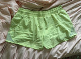 All in Motion Women’s Athletic Shorts Neon Yellow M Photo 0