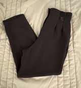 H&M Women's Brown Straight-Leg Pants Photo 0