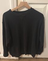 Aerie Sweatshirt Oversized Crewneck Waffle Photo 0