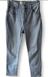 Abercrombie & Fitch The 90s Slim Straight Jeans Womens 4 Short Curve High Rise Photo 0