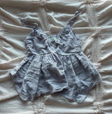 Purple Hollister Babydoll Top Women’s Lace Light Photo 0