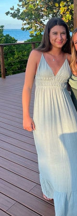 Blue maxi dress! Worn once Photo 0