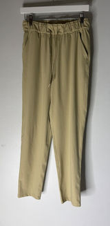 Lululemon On the Fly 7/8 Pant Luxtreme Khaki Tan Jogger Size 6 Photo 0