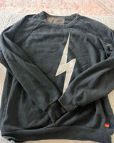 Aviator Nation Lightning Bolt Crewneck Photo 0