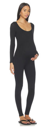 Bumpsuit The Celine Jumpsuit Black Size Medium Long Sleeve Unitard Maternity Photo 0