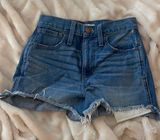 High Waisted Denim Shorts Photo 0