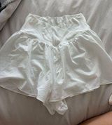 White Aerie Crossover Shorts Photo 0