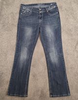 Revolt Jeans Y2K Women 12 Western Embroidered Country Rodeo Bedazzle Jeweled Photo 0
