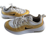 Nike Air Max Axis AA2168-103 Women’s 8.5 White Black Gold Sneakers Photo 0