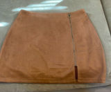Large zip camel skirt Photo 0