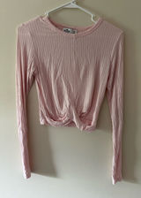 Hollister Cropped Long Sleeve Shirt Photo 0