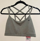 Nike Sports Bra Size Large Size In Grey Nwt Photo 0